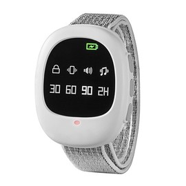 Laroal Wireless Bedwetting Alarm Pee Alarm Watch Potty Training Alarm for Elderly Adults Youth Rechargeablebed Wetting Alarm with Timer