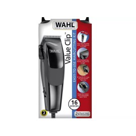 Wahl Value Clip 16 Piece Hair Styling Grooming Men Hair Cutting Clippers  KIT