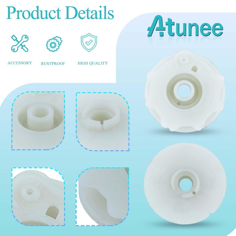 Atunee Recoil Starter Pulley Hub Spring for Poulan P3314 P3818AV