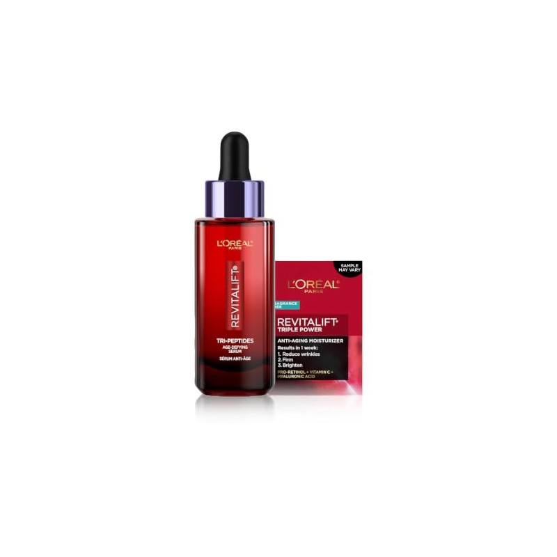 Oreal Paris Revitalift Triple Power Suero Facial Desafiante Edad Anti