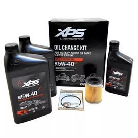 Can-Am New OEM Synthetic Blend Oil Change Kit 5W40 500 CC, 9779488