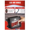 Jack Boss Upgraded Trailer Breakaway Kit, LED Test Controller System