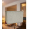 Rectangular Drum Lampshade (10x16) (10x16) x 11 Softback Textured Oatmeal
