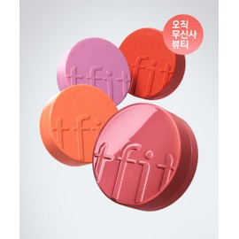 Tfit Tifit [2PACK] Fluffy Velvet Cushion Blush 4g 7colors