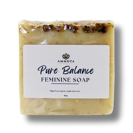 Pure Balance ph Cleansing Soap Bar 4 oz, Refreshing Itch and Odor Reducer