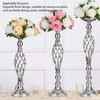 Table Candlestick Ornament Iron Twisted Curb Candle Holder Decorative Ornament