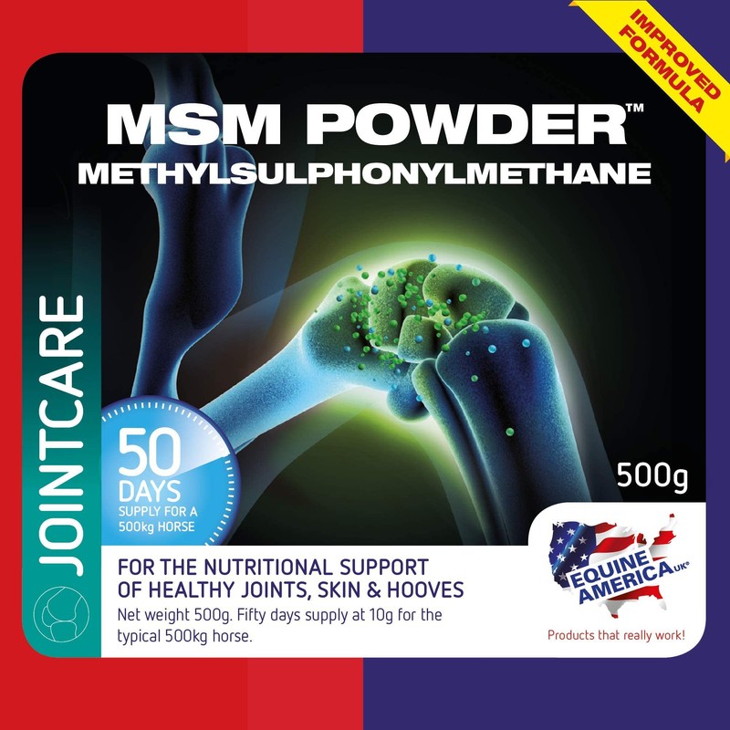 Equine America MSM Powder | Premium Ready To Use Horse