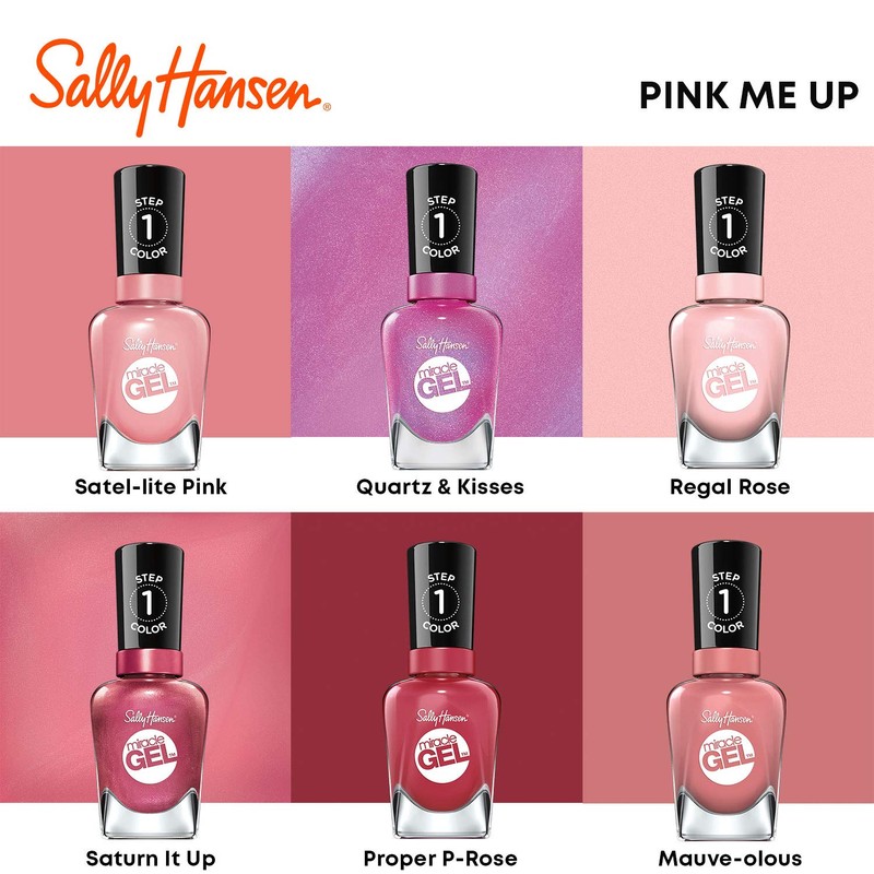 Sally Hansen Miracle Gel Salon Quality Nail Polish | Gel-Like