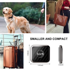 Tile Tracker Item Finders Work for Apple Find My (iOS Only) APP GPS Tracker Tag for Dogs,Cats,Kids, Luggage, Keys, Backpack, Satchel Etc. (Not for Android)