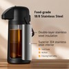 Airpot Coffee Carafe for Keeping Hot - 102 OZ/ 3L