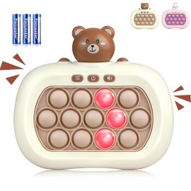 (2024 New Version) Push Pop Game, Glowing Electric Push-Pop, (Recommended by Educational Professionals), Squeeze Educational Toy, 4th Generation, 13 Key Push Pop Game, Stress Relief, Pop-it, Pop-it,