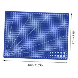 DOITOOL Double Sided Self Healing Cutting Mat for Sewing Ruler Markings Antislip Base Craft Mat for DIY Projects Art Tasks and Precise Measurements