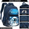 DSIUE Kids Backpack for Boys, Robot Boys Backpack for Kids