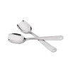 IMEEA Flat Bottom Serving Spoon 18/8 Stainless Steel Slotted Spoon