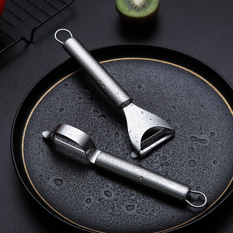 Kyraton Potato Vegetable Peeler, Stainless Steel Apple Fruit Veggie Peeler,
