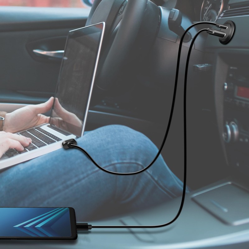 LogiLink PA0330 - KFZ/LKW Einbau-Ladeadapter mit 1x USB-A & 1x