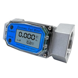 1.5 pulgadas-Medidor de flujo de turbina,Medidor de flujo de turbina digital electrónico de aleación de aluminio, para gasóleo, gasolina, metanol, líquidos de medición de flujo medición de agua