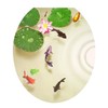 Honbay 3D Toilet Seat Stickers Decals, Waterproof and Removable (Lotus