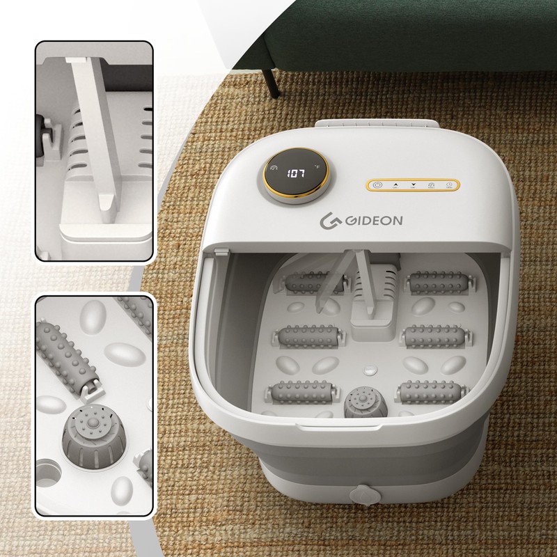 GIDEON Foot Spa Massager & Heated Foot Bath, Luxury Therapeutic