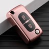 KUNIO Car Key Protective Case Fits Peugeot 207 307 407