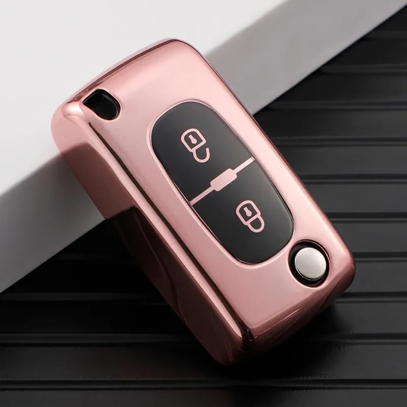 KUNIO Car Key Protective Case Fits Peugeot 207 307 407