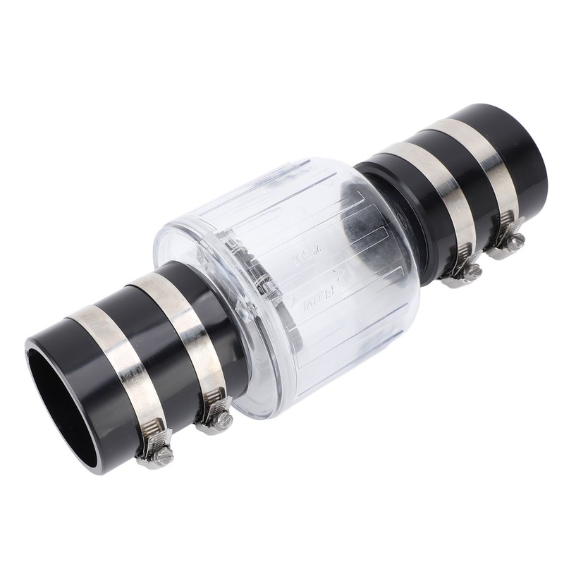 Silent Sewage Sump Pump Check Valve Spring Loaded Flapper for