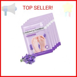 YP Foot Peel Mask 5 Pairs Natural Exfoliant for Calluses, Dry Skin & Rough Heels -
