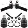BOXI (Set of 6) Front Lower Ball Joints + Front