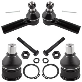 BOXI (Set of 6) Front Lower Ball Joints + Front Outer Tie Rod Ends + Front Sway Bar End Links Fit for Ford Escape Mazda Tribute Mercury Mariner 2005 2006 2007 2008 2009 | Replace K80296 K80107 ES3631