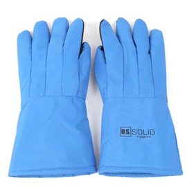 U.S. Solid Cryogenic Gloves, Liquid Nitrogen Protection, -319°F, Low Temperature Resistant, CE EN511 Certified (15 inch)