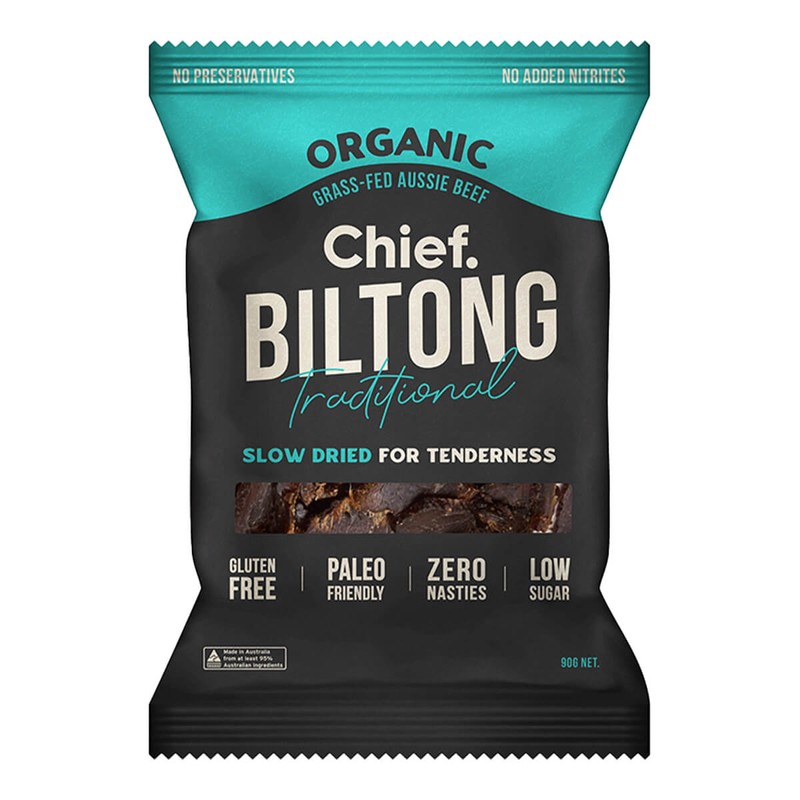 Chief Biltong - Traditional Beef, 30g