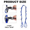 PATIKIL 22KN Adjustable Daisy Chain Yoga Extended Belt 1.5M Nylon