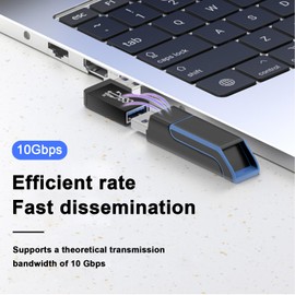 Leehitech USB 3.2 Adapter 90 Degree USB A Male to Female Coupler Male USB Angle Plug 90 Degree Adapter USB (Left Angle and Right Angle) Adapter