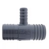 Drip Depot PVC Barbed Reducing Tee - 3/4", 1/2", 1