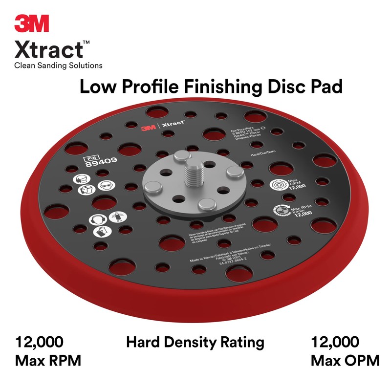 3M 3M Xtract Hookit Hook and Loop Sanding Disc Backup