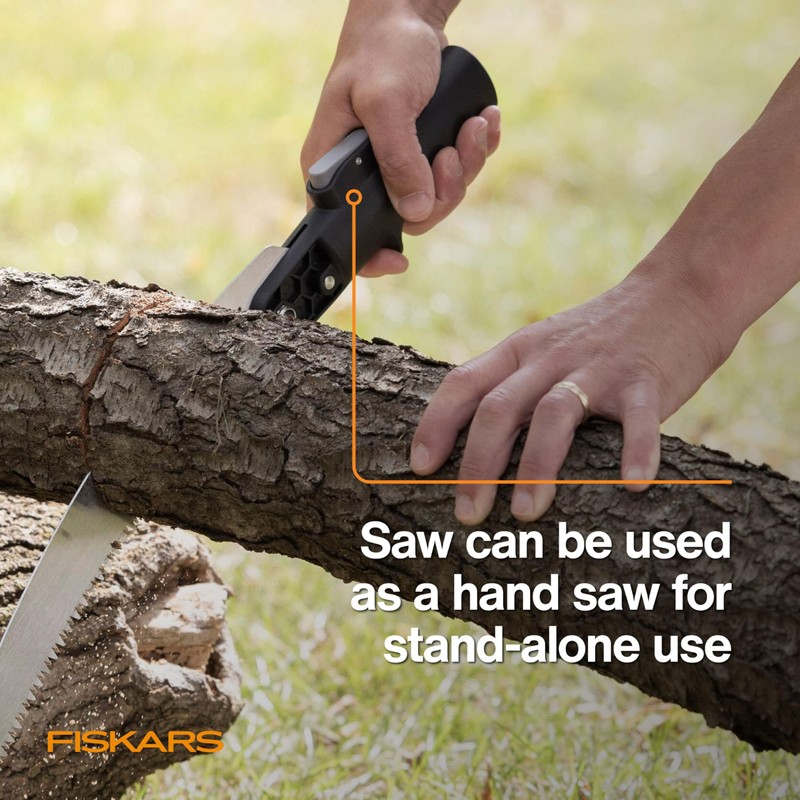 Fiskars XtendControl Extendable Tree Pruner (14 ft), Pole Saw, Adjustable