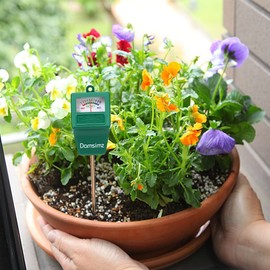 Damsimz Soil Moisture Meter, Plant Moisture Meter, Plant Water Meter Hydrometer for Plants Care, Gardening, Farming, Indoor and Outdoor Plants, No Battery Needed