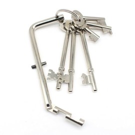 Fire Brigade FB Master Key Set 3 | 7 Keys - FB1,FB2,FB4,FB,FB11,FB14 & Fireman Key for Lift and Building Access