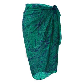 CARDYDONY Womens Chiffon Swimwear Plus Size Skirts Cover Ups Beach Sarong Wrap 107 8 S-M