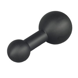 Aluminum 25mm/1 inch ball to 17mm ball adapter Compatible with RAM Mounts Double Socket Arm, 17mm to 25mm ball socket adapter for Garmin 17mm Swivel Ball Mounting Pattern GPS Mount Phone Tablet Holder