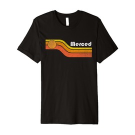 Merced - Vintage Men Women 70s 80s Graphic Cool Retro Premium T-Shirt