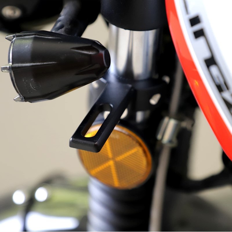 Pacify Motorcycle Headlight Stay, Set of 2, No Drilling Required,