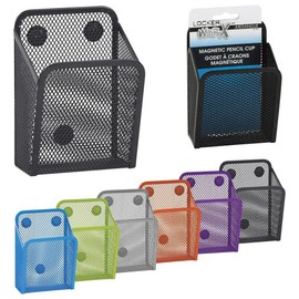 MERANGUE Locker WorX Magnetic Mesh Pencil Cup, Color may vary