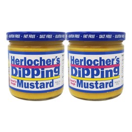 Herlocher's Dipping Mustard, Two 8 oz. Jars