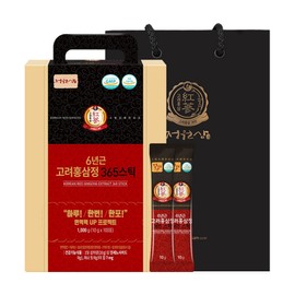 Garden Ginseng 6-year-old Korean Red Ginseng Extract 365 Sticks 100 Pieces, 1kg, 1 Piece / 정원삼 6년근 고려홍삼정 365 스틱 100개입, 1kg, 1개