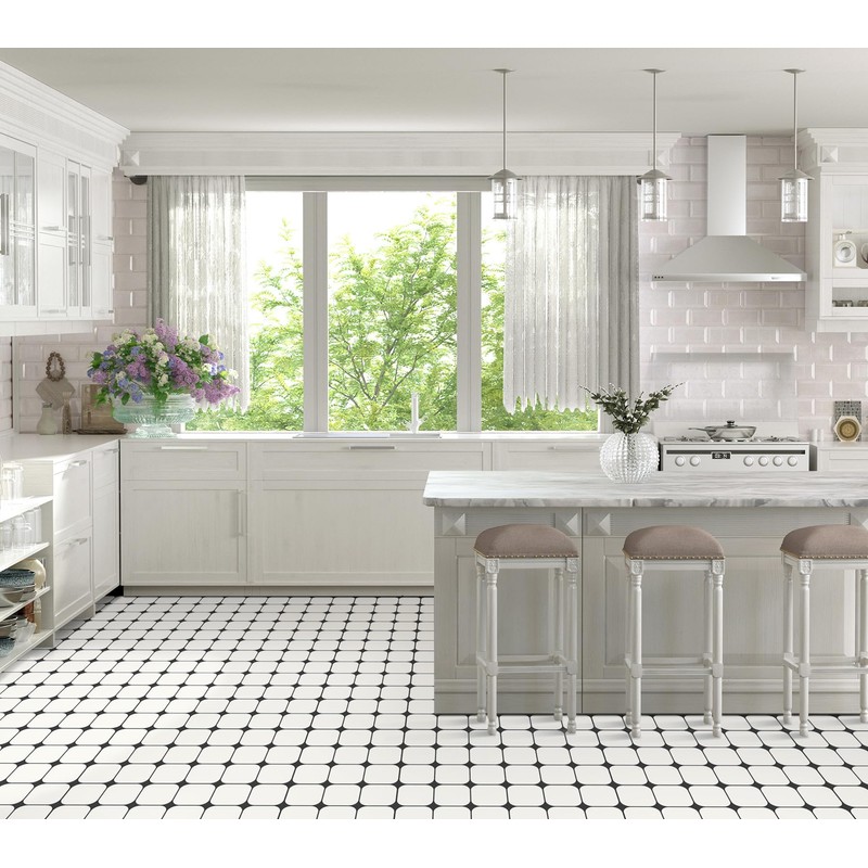 MORCART 20Pcs Peel and Stick Floor Tile, 11.8"x 11.8" Vinyl