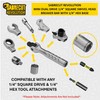 1 x SabreCut MRSC12 Mini Dual Drive Compact 1/4" Square