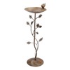 VCUTEKA Outdoor Metal Bird Bath, BirdBaths for Outside with Detachable