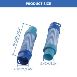 RiseDirectly Pool Cleaner Hose Adapter for MX6, MX8, X77094 Swimming Pool Vacuum Adapter for Baracuda X7 Cleaner, Leaf Catcher Hose Adaptor (2 Pack)