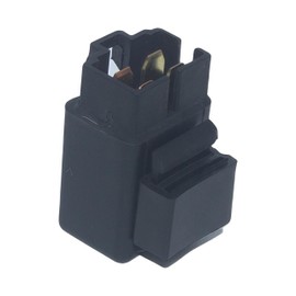 XSANMOTO Starter Relay Solenoid Compatible with Yamaha Badger Tracker Bruin Breeze Champ Big Wheel Big Bear Grizzly Zuma 100 125 200 250 350 400 450 600 YFM80 YFM100 YFM125 YFM250 YFM350 YFM400 YFM450